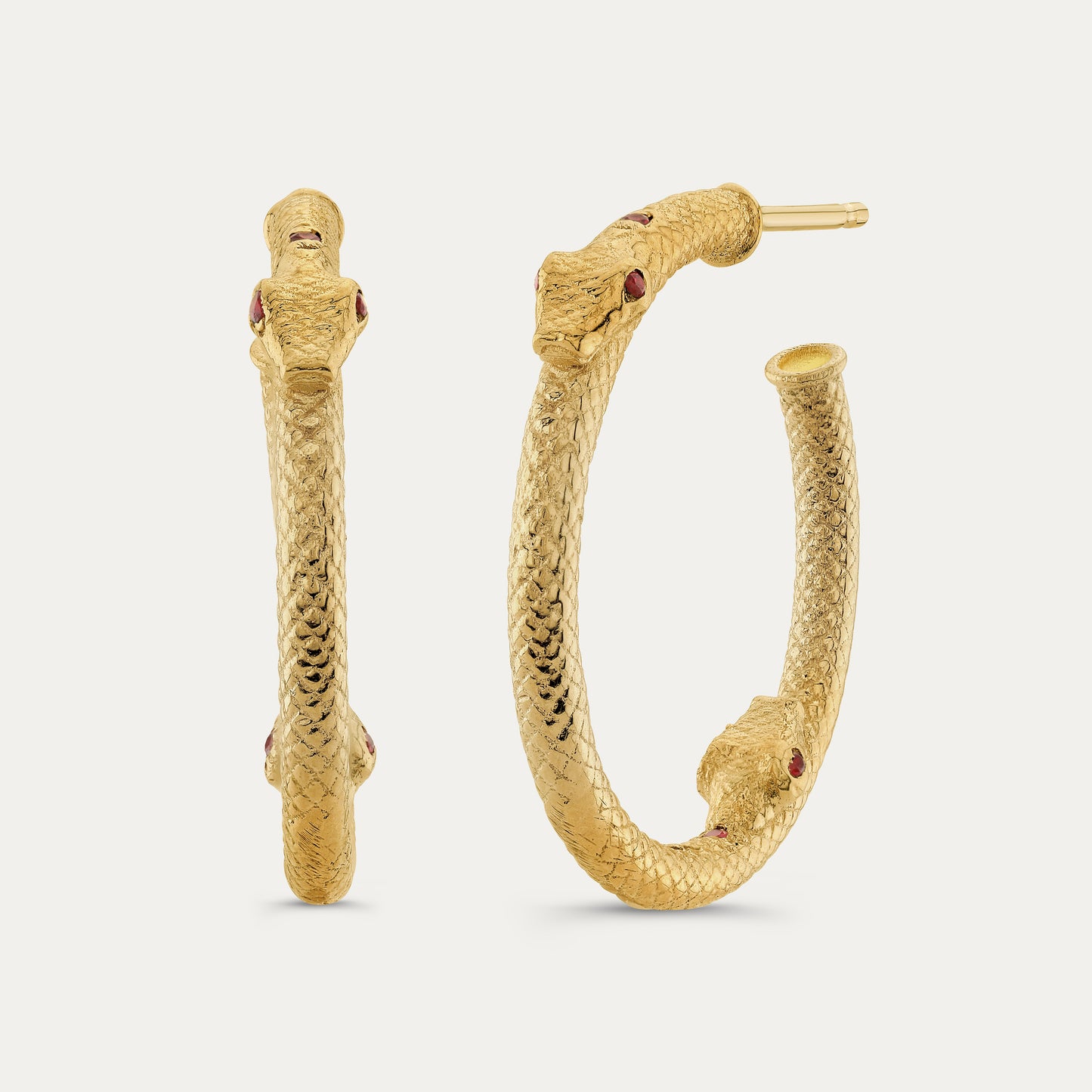 Amazon Serpent Hoop Earrings