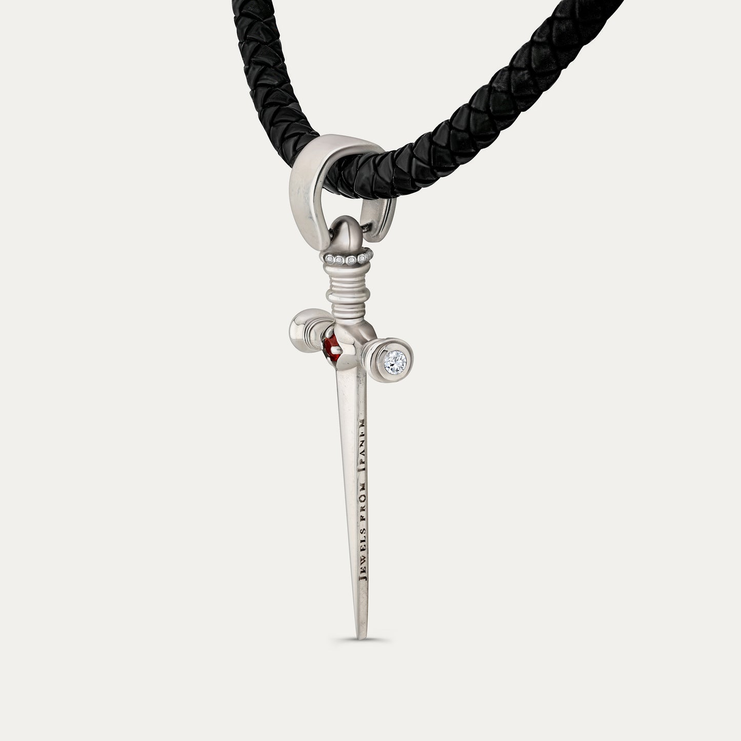 São Jorge Silver Sword Pendant
