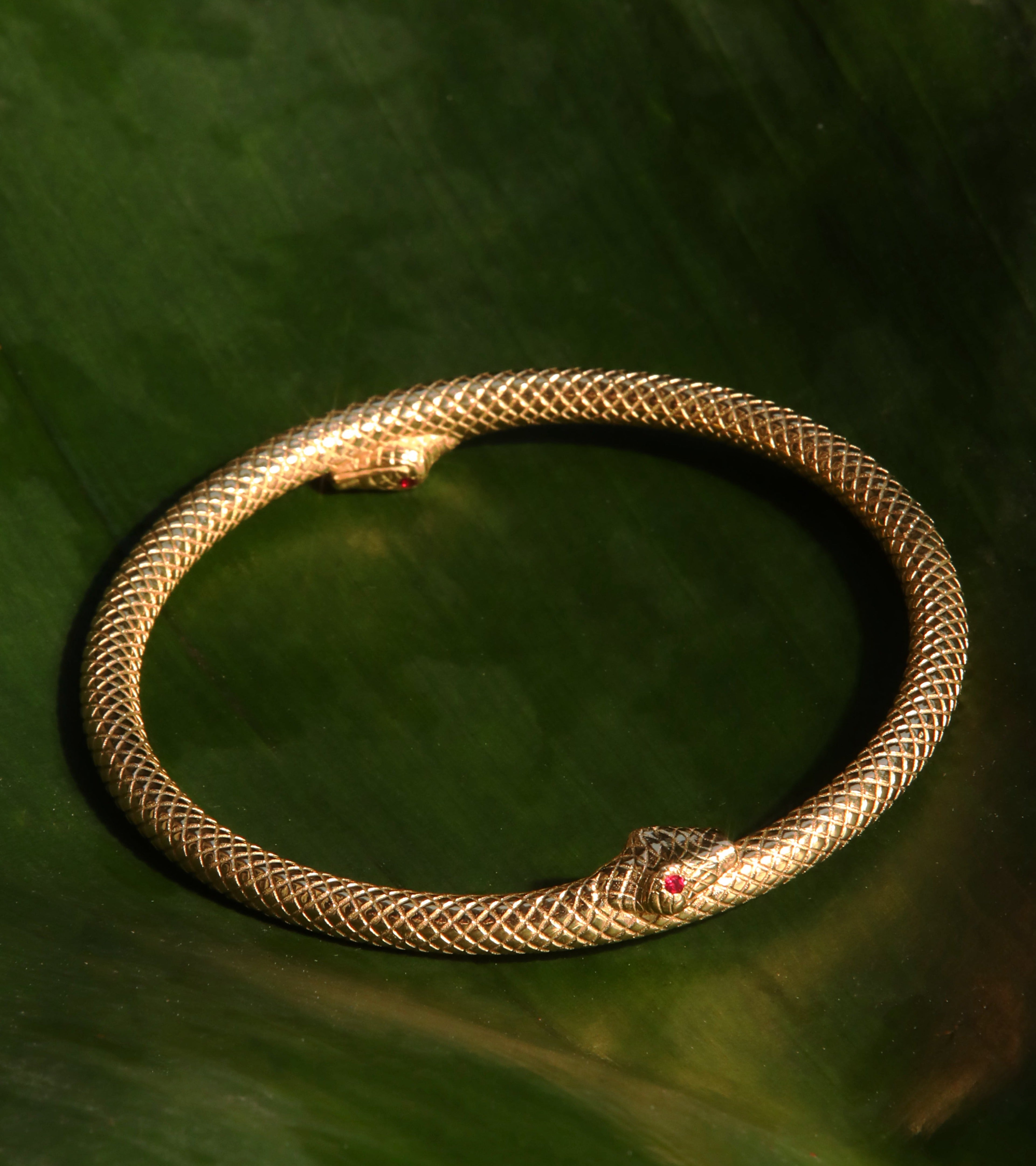 Indian Snake Bracelet - Gem